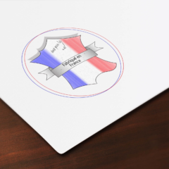 Logo Fabriqué en France - Anaïs Clavel, designer graphique