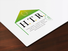 Logo HTR, entreprise bâtiment - Anaïs Clavel, designer graphique