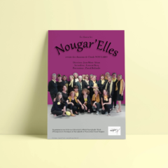 Affiche Nougar'elle 2019 - Anaïs Clavel, maquettiste designer graphique