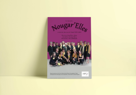 Affiche Nougar'elle 2019 - Anaïs Clavel, maquettiste designer graphique