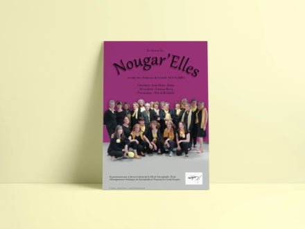 Affiche Nougar'elle 2019 - Anaïs Clavel, maquettiste designer graphique