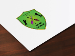 Logo Académie des arts du spectacle, association équestre - Anaïs Clavel, designer graphique