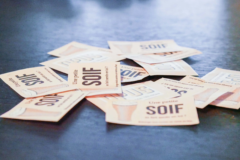 coupons à échanger contre boisson créés pour Opus Musiques