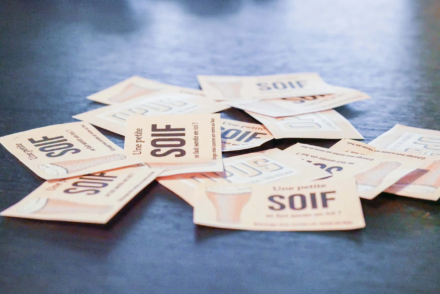 coupons à échanger contre boisson créés pour Opus Musiques