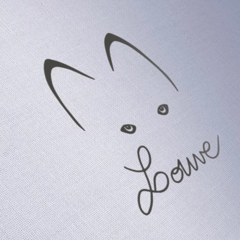 Logo L'atelier Louve - Anaïs Clavel, designer graphique