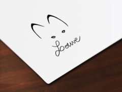 Logo L'atelier Louve - Anaïs Clavel, designer graphique