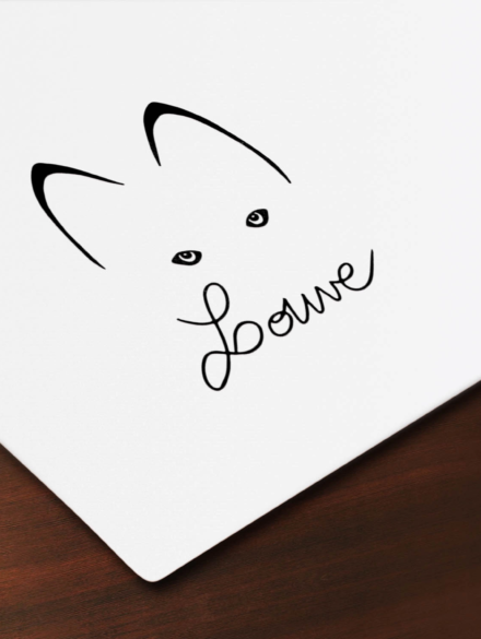 Logo L'atelier Louve - Anaïs Clavel, designer graphique