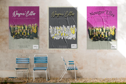 Affiche Nougar'elle 2020 - Anaïs Clavel, maquettiste designer graphique