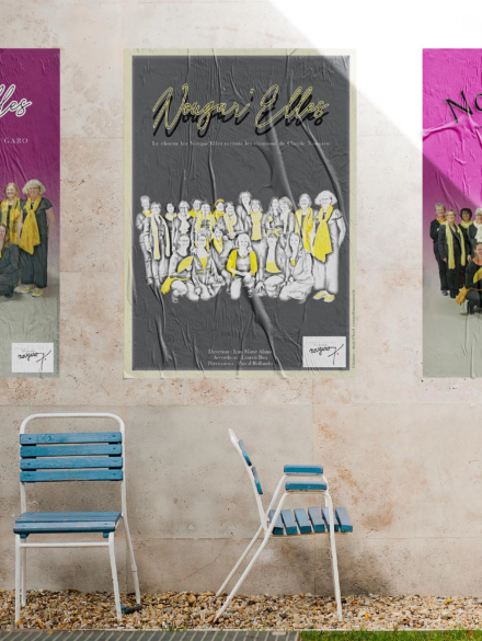 Affiche Nougar'elle 2020 - Anaïs Clavel, maquettiste designer graphique