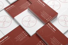 Carte de visite Dixit, logo papillon - Anaïs Clavel, designer graphique