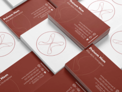 Carte de visite Dixit, logo papillon - Anaïs Clavel, designer graphique